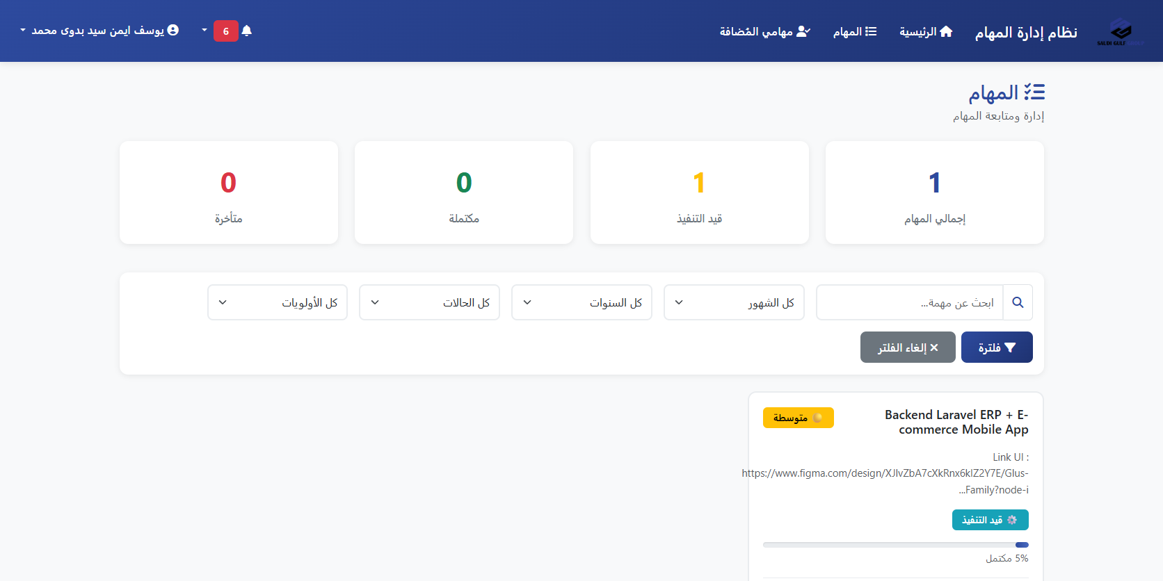 Task management system
